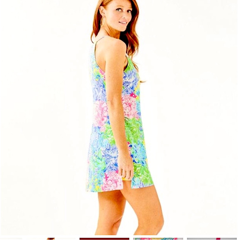 Lilly Pulitzer Pearl Romper Multi Cheek
